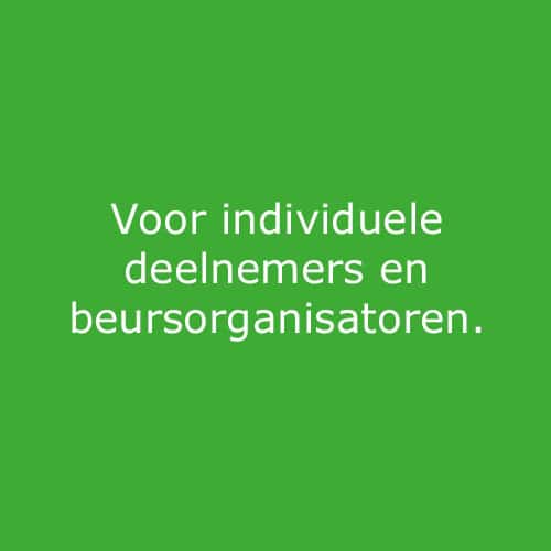 Individuele deelnemers beursorganisatoren
